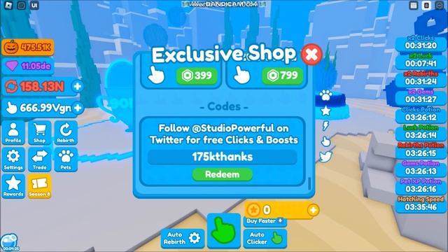 NEW UPDATE CODES [ANCIENT!] Rebirth Champions X ROBLOX | ALL CODES | 20 NOV 2022 смотреть онлайн