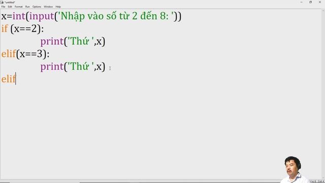 Python#19: Lệnh rẽ nhiều nhánh if elif смотреть онлайн