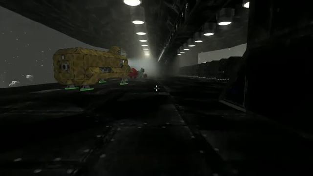 Space Engineers Carrier with bay doors смотреть онлайн