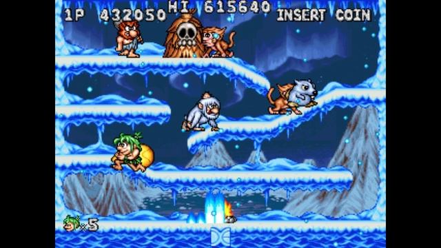 Joe & Mac: Returns (Arcade) Longplay смотреть онлайн