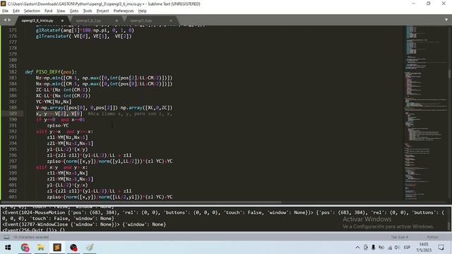 OpenGL en Python 3D - Parte 6.3 - Creando un Mapa automaticamente - La posicion de la superficie. смотреть онлайн