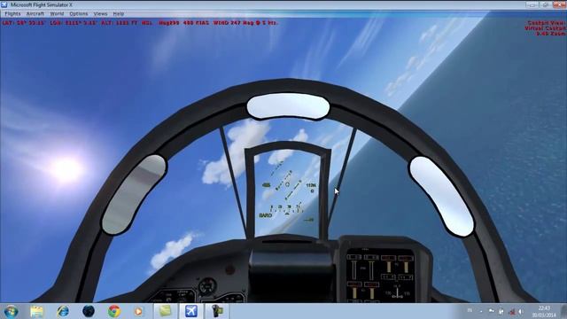 Microsoft Flight Simulator X FANTASTIC SPEED The Supersonic Iris MIG-29 смотреть онлайн