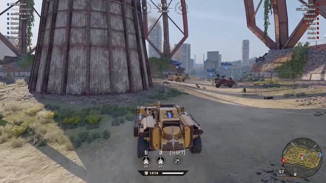 Crossout || Low profile Cannon Build смотреть онлайн