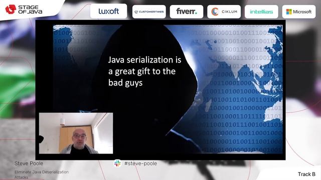 Steve Poole | Eliminate Java Deserialization Attacks смотреть онлайн