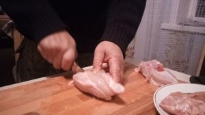 Тестирование ножа.  Сталь 65Х13, 57 ед.