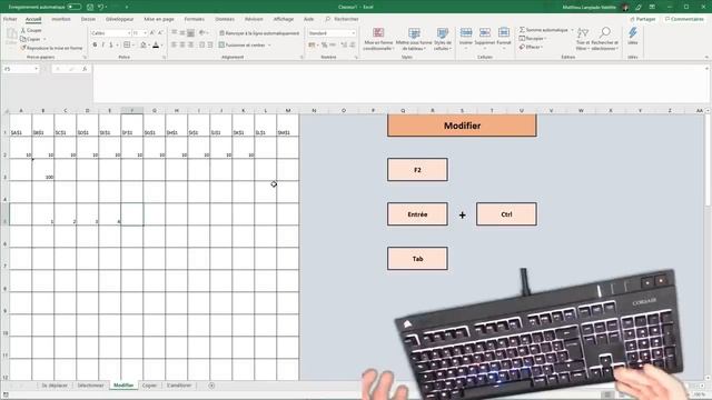 Les racourcis Clavier Sur Excel смотреть онлайн