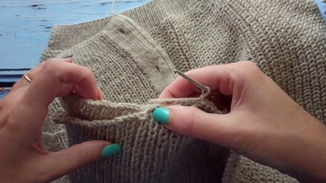 Кардиган полупатентной резинкой с цельновязаной планкой. Рукава. смотреть онлайн