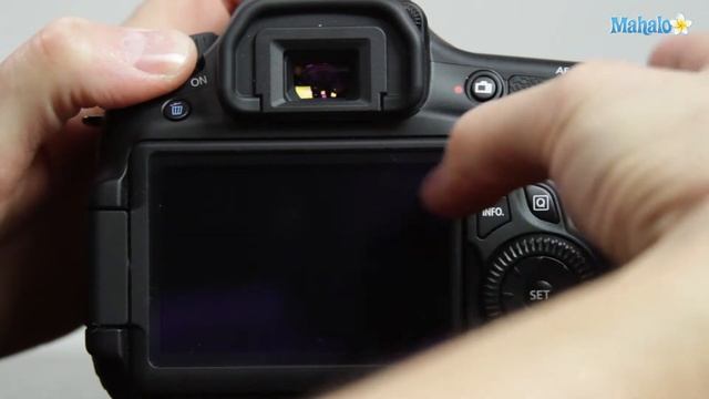 How to Set Image Review Time on Canon 60D DSLR