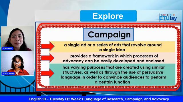 English 10 - Tuesday Q2 Week 1 Evaluating Spoken Texts смотреть онлайн