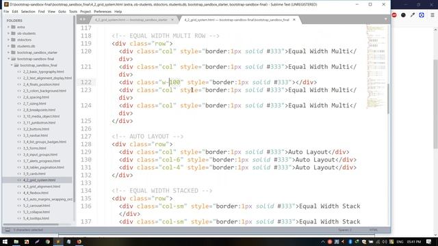#47 Bootstrap Grid System | Web Development Bootstrap | Devit Web смотреть онлайн