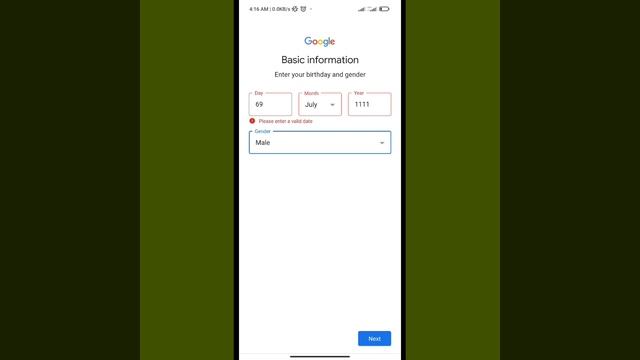 google account date of birth problem | please enter a valid date google account смотреть онлайн