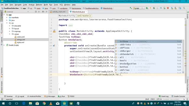 Android App Development 4: How to use CheckBox for Multiple Item Selection Tutorial смотреть онлайн