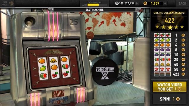 Dead Trigger 2 - Winning Jackpot while playing the slot machine in the game - Lomelvo смотреть онлайн
