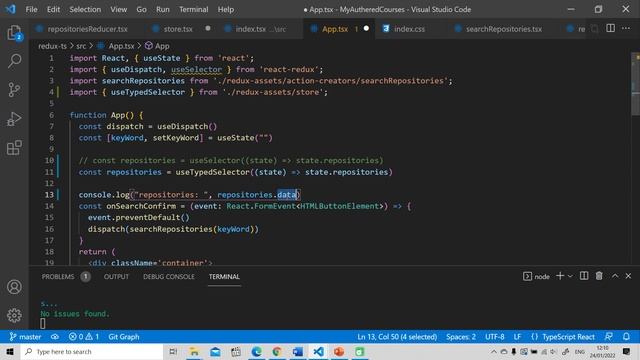 15-Define type of selector states properly-TypeScript [Arabic] смотреть онлайн