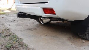 Toyota Land Cruiser Prado 2.7 2tr-fe exhaust sound