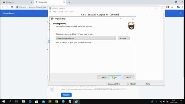 Cara Instal Composer Laravel terbaru смотреть онлайн