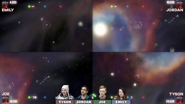 Defend the Solar System! || 4 Player Solaroids: Prologue Gameplay смотреть онлайн