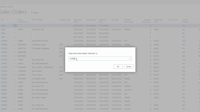 Dynamics NAV 2017 Web Client - Filtering a List Page смотреть онлайн