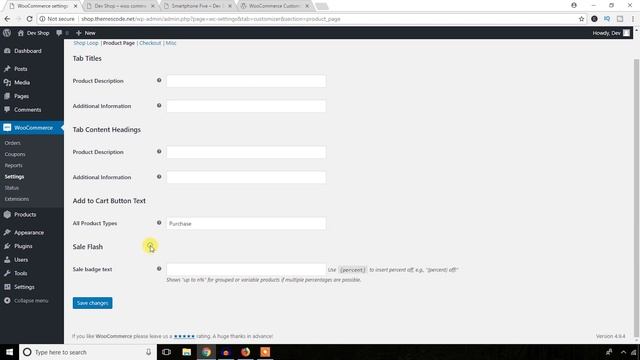WooCommerce Customizer Plugin Tutorial смотреть онлайн