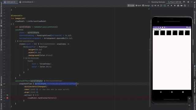 Jetpack Compose - How to Detect User Scroll in Lazy Lists смотреть онлайн