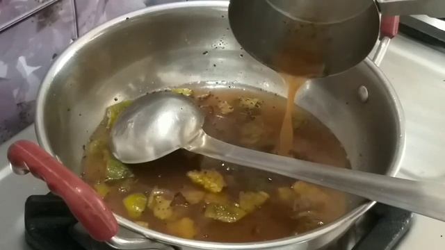 Orange Peel Rasam - Orange Flavoured