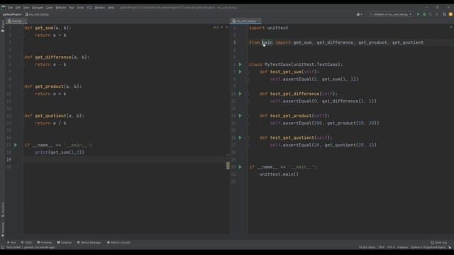 Python Unit Testing in 3 mins смотреть онлайн