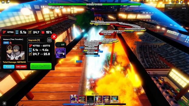 SOLO RAID ENTERTAINMENT DISTRICT ACT 4 ( HOMURA ) | ROBLOX ANIME ADVENTURES INDONESIA смотреть онлайн