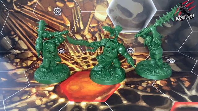 MORGOK’S KRUSHAS UNBOXING REVIEW & BUILD - Warhammer Underworlds Direchasm - Power Objective Cards смотреть онлайн