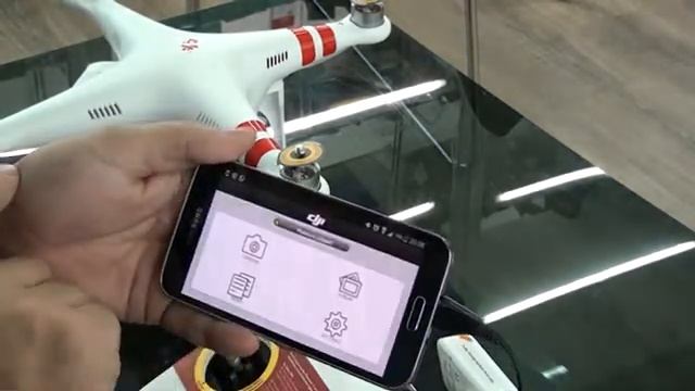 Подключение DJI Phantom 2 Vision Plus смотреть онлайн