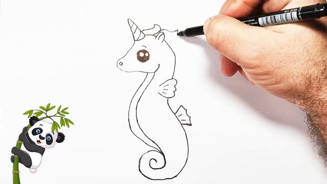 How do you Draw a Unicorn Seahorse смотреть онлайн
