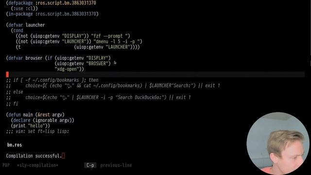 Rewrite Your Scripts In LISP - with Roswell смотреть онлайн
