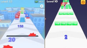 Number Master: Run and merge vs merge number run master 2048 / 2048 Gameplay New update level part#