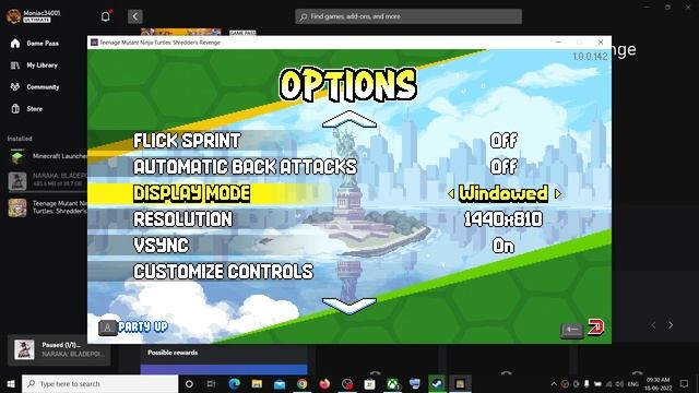 Fix Can't Change The Resolution In Teenage Mutant Ninja Turtles Shredder's Revenge смотреть онлайн