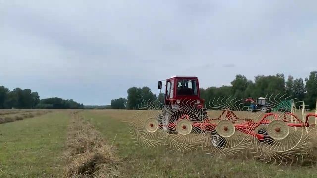 Грабли-ворошилки колесные ГВВ-6М смотреть онлайн