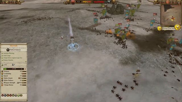 Total War Warhammer 2 - Greenskins vs Tomb kings - Multiplayer Tournament Battle смотреть онлайн