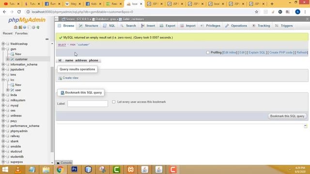 Customer Count using Java Mysql смотреть онлайн