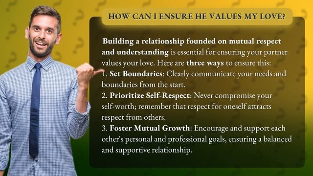 How Can I Ensure He Values My Love? смотреть онлайн