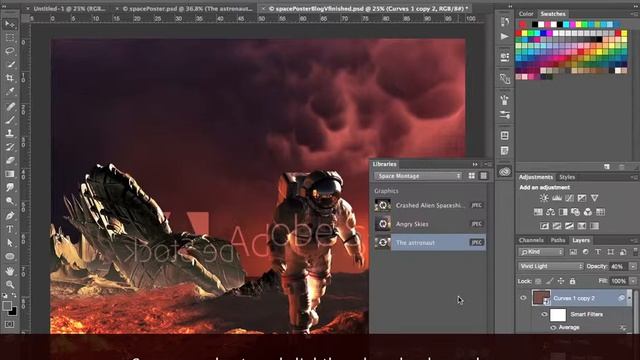 Licensing Adobe Stock assets from inside Photoshop смотреть онлайн