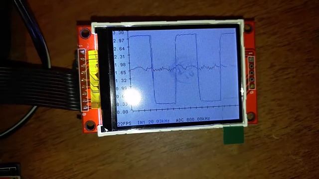 Осциллограф на STM32F103 смотреть онлайн