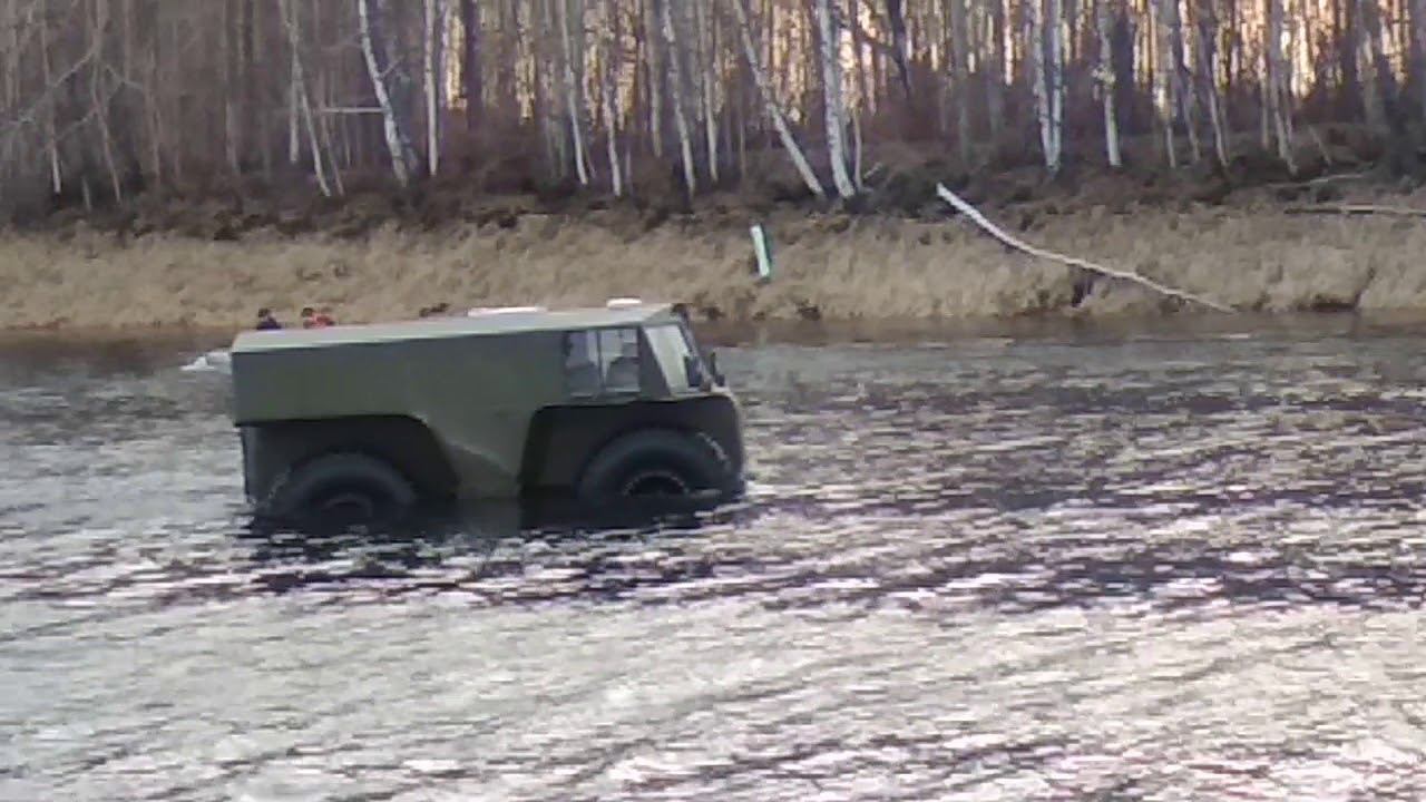 Тром полноуправляемый,первые выезды на природу. смотреть онлайн