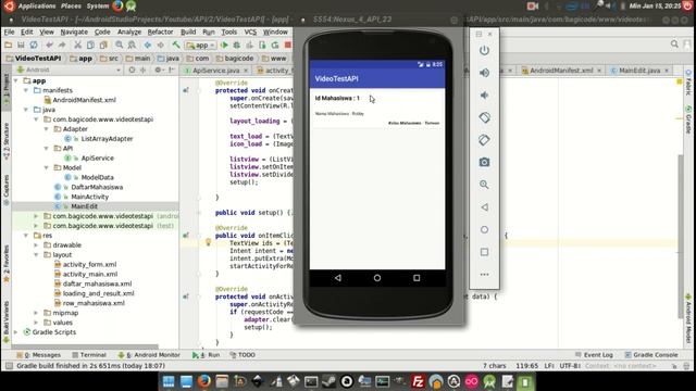 Menampilkan Data Berdasarkan Id di Android | Tutorial Android dan Mysql #8 смотреть онлайн