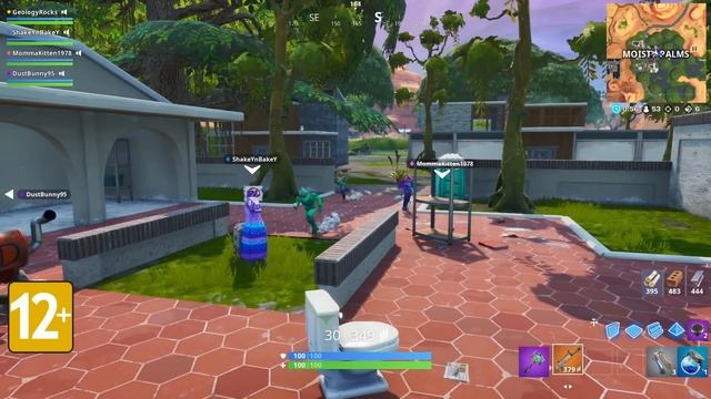 Fortnite: области разлома, Топкие пальмы смотреть онлайн