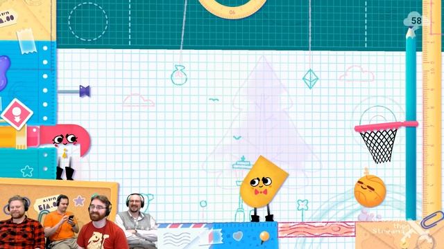 Crossing The Streams — Snipperclips: Cut It Out, Together! смотреть онлайн