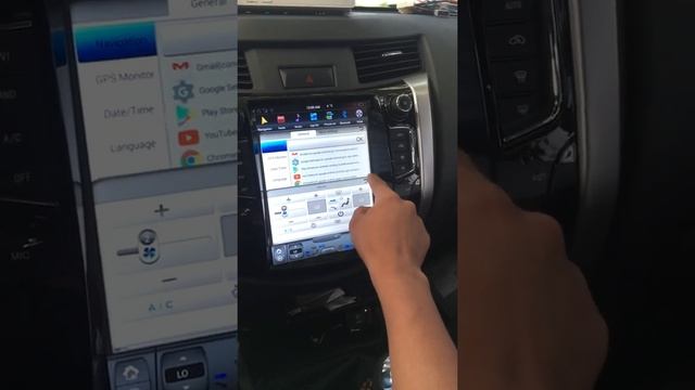 Nissan Navara Np300 D24 Vertical Android Head Unit w/ Touchscreen Aircon/Climate Controls смотреть онлайн