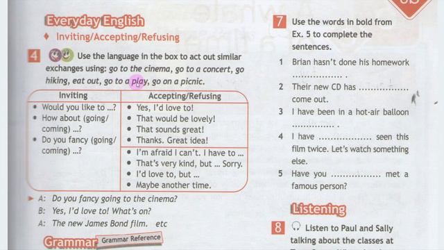 Spotlight 7 Модуль 6B. Teen Camps смотреть онлайн