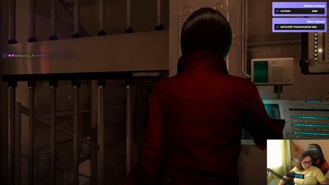 Resident Evil 6 уровень сложности Кошмар, первая глава за кампанию Ады, совместный режим. #twitch смотреть онлайн