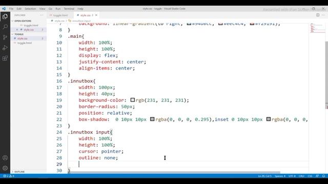 How to create toggle switch using HTML5 with custom CSS & JS | How to create toggle switch смотреть онлайн