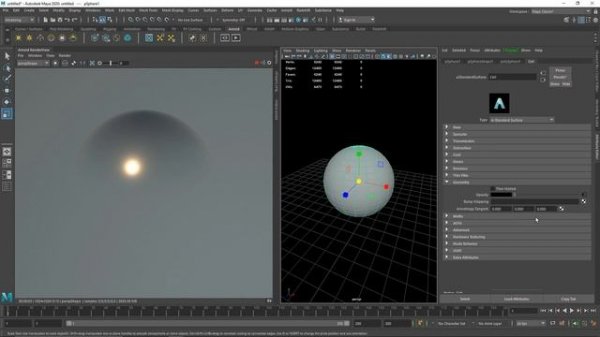 Controlling Opacity In Maya And Arnold Renderer - Tutorial