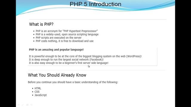 What is PHP - Lesson 1 - Telugu смотреть онлайн