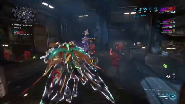 Warframe_Toon_BadAss Leveling TITANIA PRIME, CORINTH , PANGOLIN with FRIENDZ смотреть онлайн